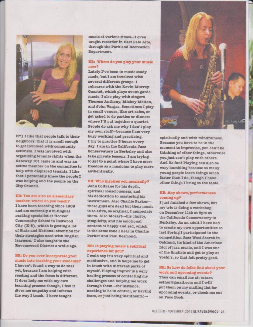 Esther Saxophone - 2